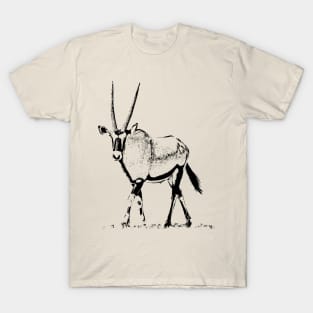 Male Gemsbok | African Wildlife T-Shirt